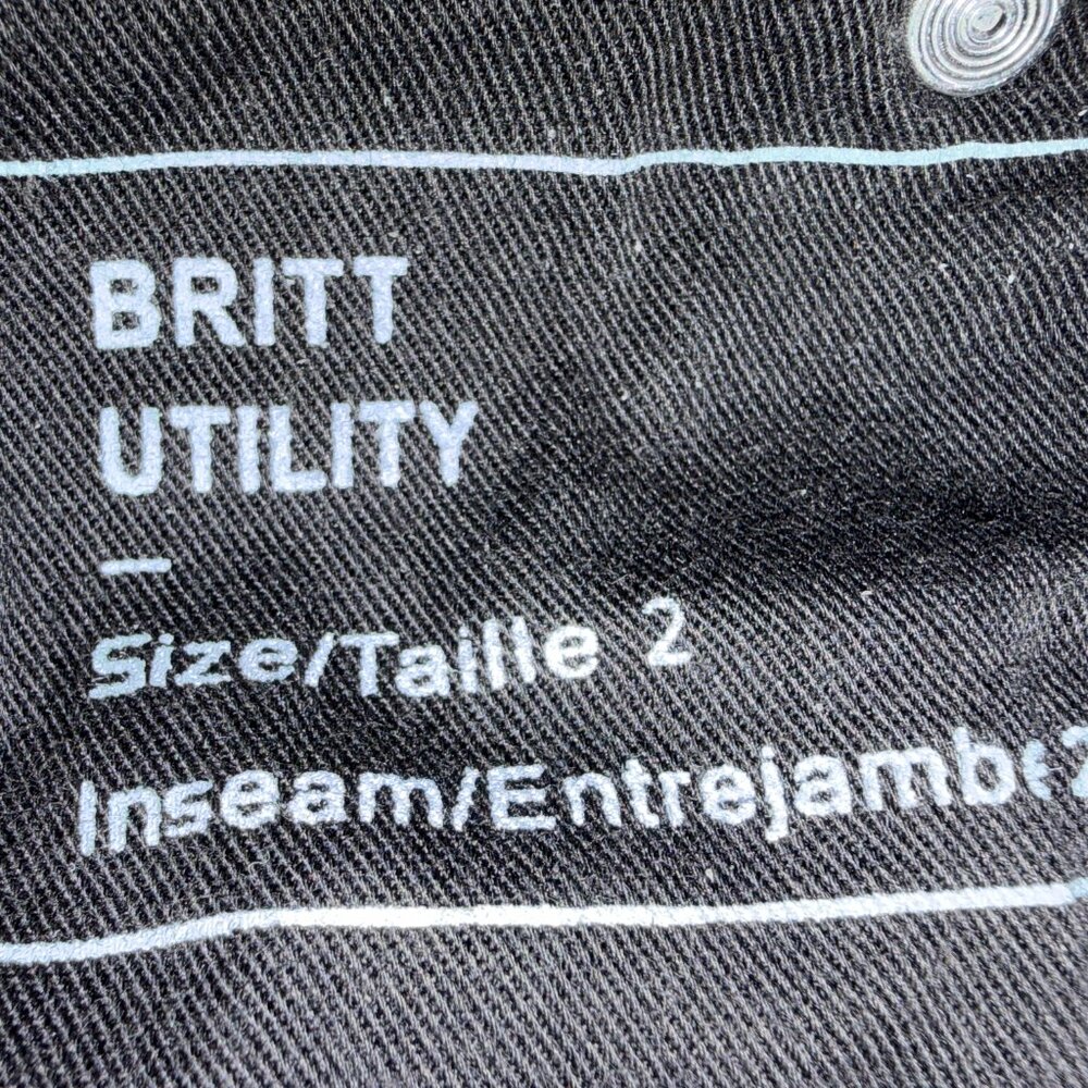 Dovetail Britt Utility Dark Grey Canvas - Picture 6 of 7